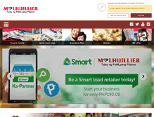 Tablet Screenshot of mlhuillier.com